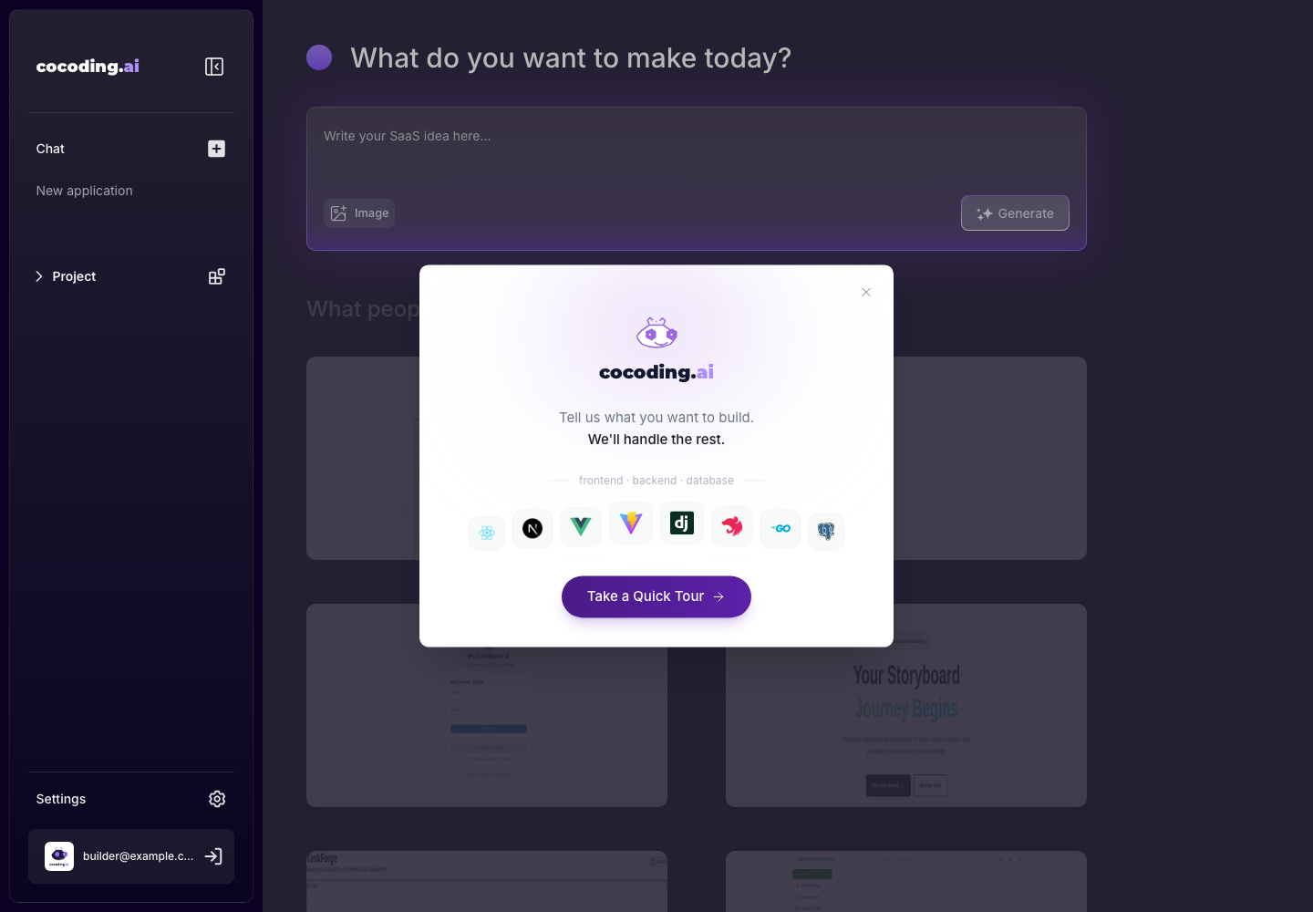 Cocoding AI assistant prompt composer